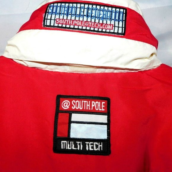 VTG 90s SouthPole Mens L Pullover Parka Jacket - Picture 10 of 12